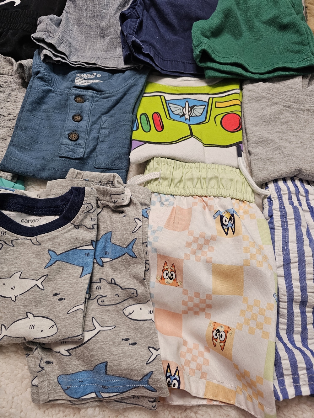Bundle 19 Pcs Boys 2T Spring Summer Clothes - Picture 6 of 7